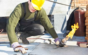 Llanycefn flat roof construction